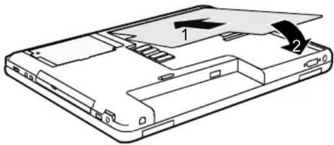 FUJITSU SIEMENS AMILO M1437G - Afdekking bevestigen - 1