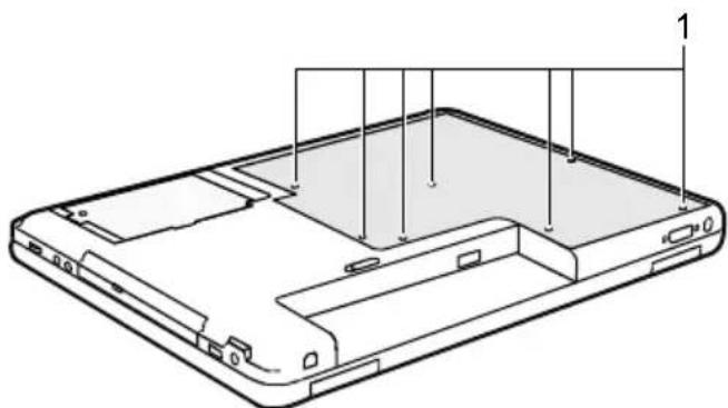 FUJITSU SIEMENS AMILO M1437G - Afdekking verwijderen - 1