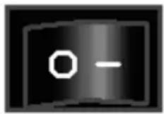 MEDION Akoya E1101 - Netschakelaar op de netadapter - 1