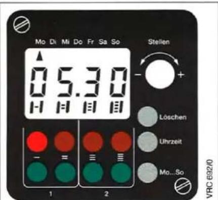 VAILLANT VRC-Set BW - Individuelprogramma - 1