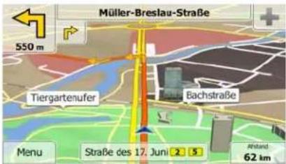ZENEC C9 - Volgende afslag en Volgende straat - 2