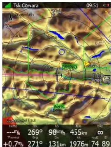 Tsk:Corvara 09:51 Obweillach 29° 40km Spitua Nawibchi Vittach T 0.0 786 Bovec Netto Ink GS Ets Ete ---m/s 269° 98km/h 455km ∞ Thermal Eng Dis Alt HgE E +0.7m/s 271° 131km 1976m 74 89