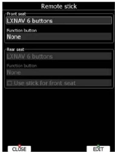 LXNAV LX9070 - Knuppelbediening (Remote Stick) - 1