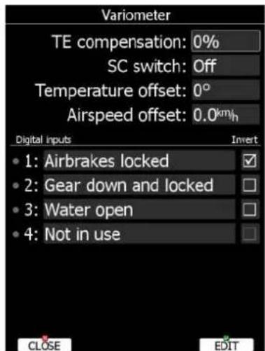 LXNAV LX9070 - Variometer – TE compensatie\* - 1