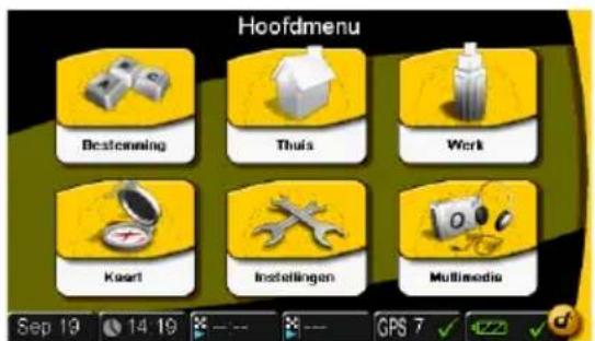 Hoofdmenu Bestselling Thuis Werk Keart Instellingen Multimedia Sep 19 14 19 GPS 7 √