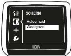 SCHERM Helderheid Weergave ION