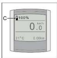 C 100% 0.0 km³/h 21°C 0.00km