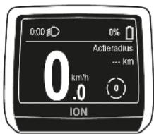 0.00 0% Actieradius --- km 0 km/h .0 ION