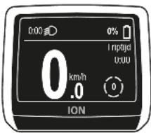 0:00 0% 1 npt/dj 0:00 0 km/h .0 ION
