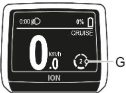 0:00 0% CRUISE 0 km/h .0 2.9 G ION