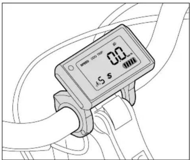 Sparta E-Motion M8e - Functies display - 2