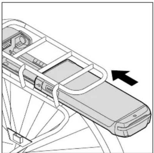 Sparta E-Motion M8e - Batterijpakket terugplaatsen - 1