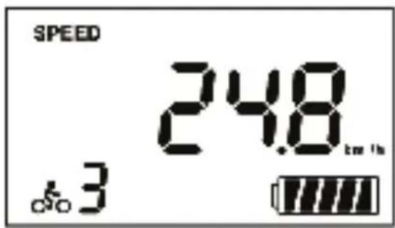 SPEED 24.8 km/h 3