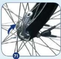 Gazelle Miss Grace - Afstelling van de hoogste versnelling van de achterderailleur Shimano Nexave - 5