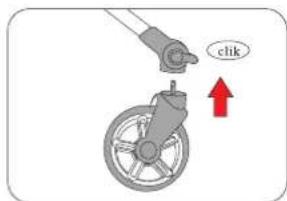 Baninni Ayo 3in1 - • MOUNTING THE REAR WHEELS - 1