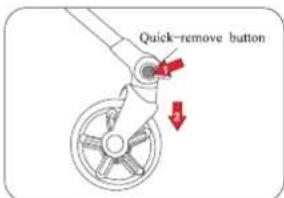 Baninni Ayo 3in1 - • MOUNTING THE REAR WHEELS - 2
