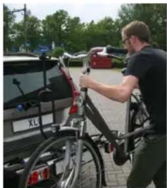 XLC Azura Xtra - Frameklem losmaken tweede fiets - 2