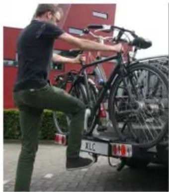 XLC Azura Xtra - De fietsendrager kantelen - 1