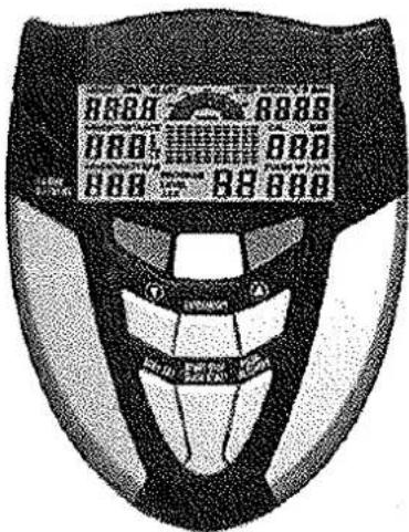 Slazenger HM-6015 - Gebruiksaanwijzing teller : - 1