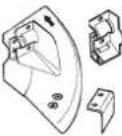 MAKITA DBC251S - Gereedschap / beschermkap-combinaties voor DBC250, DBC251, DBC290, DBC291 - 5
