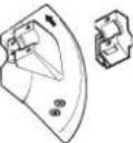 MAKITA DBC251S - Gereedschap / beschermkap-combinaties voor DBC250, DBC251, DBC290, DBC291 - 7