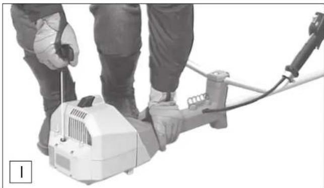 MAKITA DBC4510 - Koude start - 2