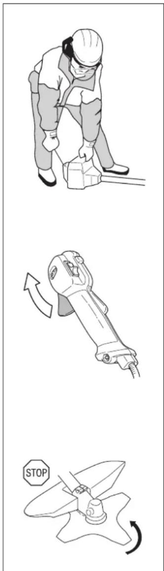 HUSQVARNA 325RXT - Gashendelver-grendeling - 2