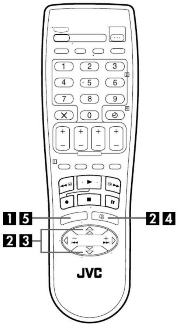 1 2 3 4 5 6 7 8 9 × 0 + - + - + - JVC 1 5 2 3 2 4