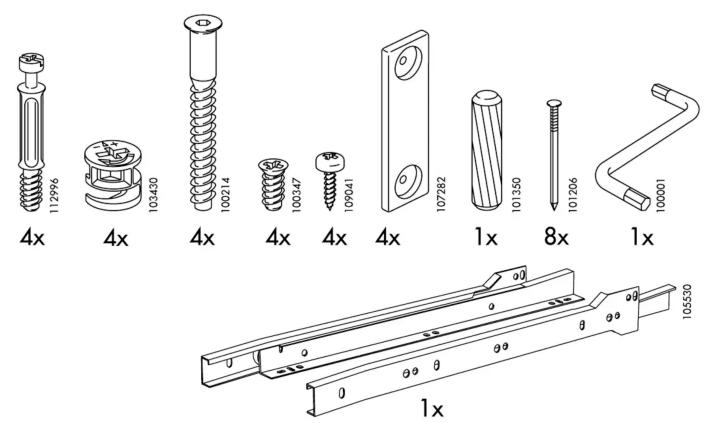 4x 11296 4x 103430 4x 100214 4x 100347 4x 109041 4x 107282 1x 101350 8x 101206 1x 100001 1x 105530