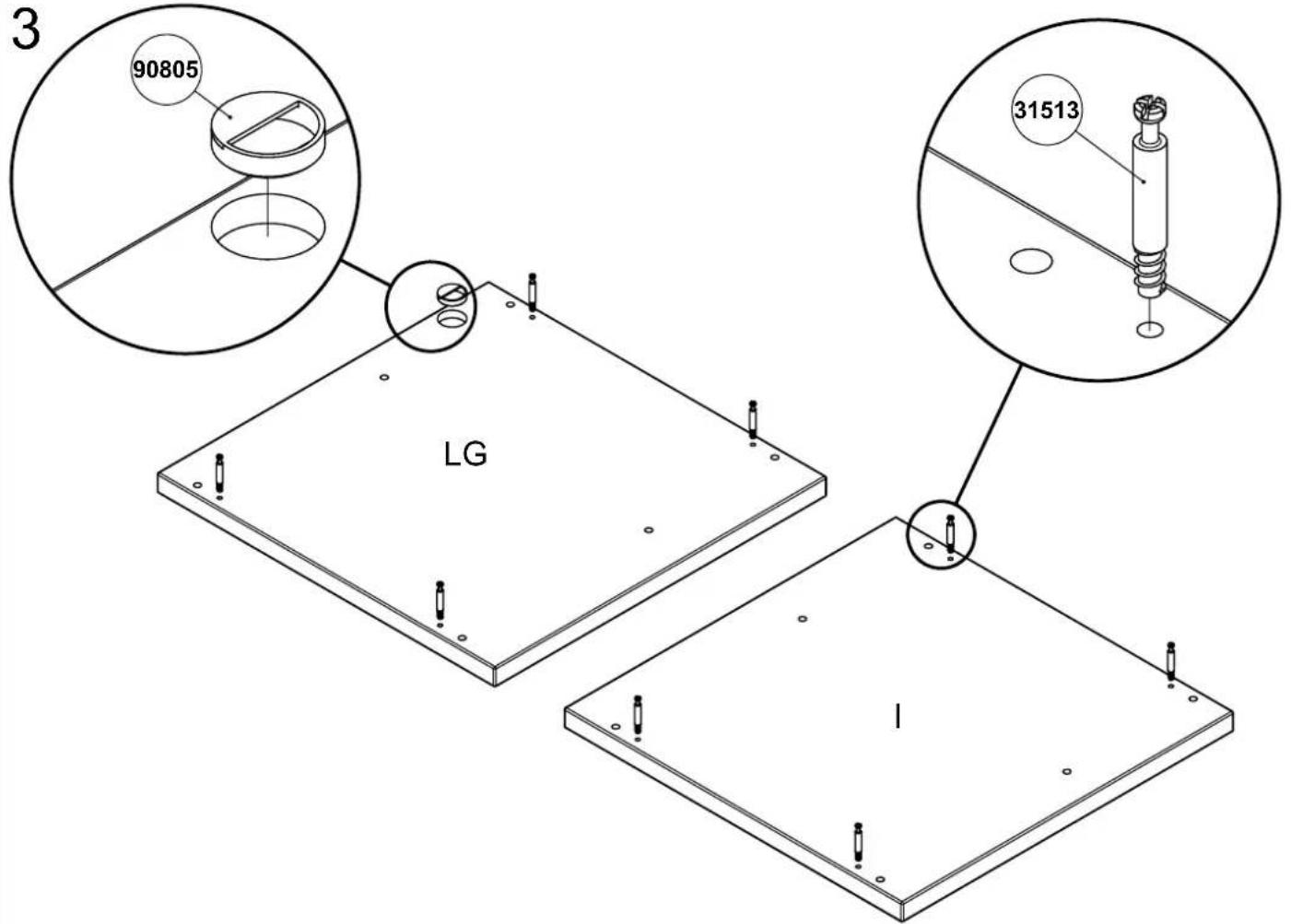 3 90805 LG 31513 I