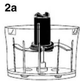 Diagram of a mechanical or electrical component with internal structure and labeled section '2a' (no readable text or symbols)