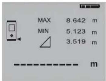 MAX 8.642 m MIN 5.123 m 3.519 m m