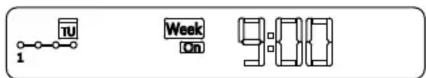 MDV KJR-120C - De week timer programmeren - 5