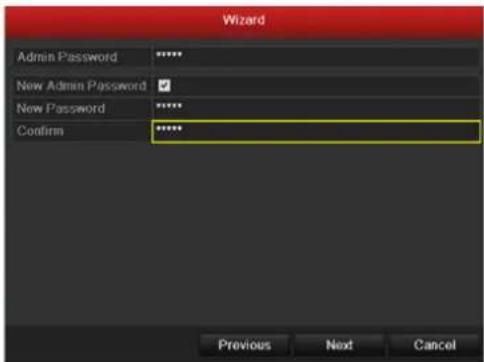 Hikvision DS-7316HFI-ST - Gebruik van de Setup Wizard - 2