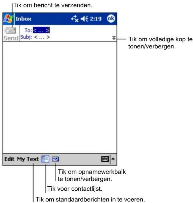 YAKUMO Delta 300 GPS - Berichten samenstellen en versturen - 1