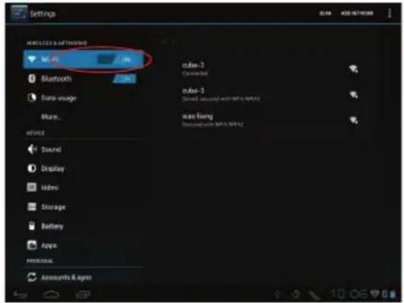 Settings ARBIESTS & NETWORKS M Bluetooth Data usage More... Device Sound Display Hides Storage Battery Apps Personal accounts & apps cube-3 Connected cube-3 Connected with WiFi/WiFi2 car long Connected with WiFi/WiFi2