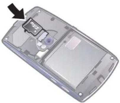 SONY ERICSSON U5i - Een geheugenkaart plaatsen of verwijderen - 1