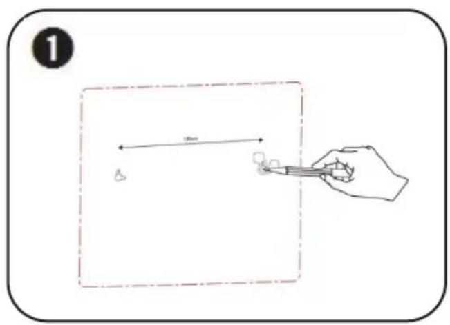 Electronics Line SecuPlace - Om het bedieningspaneel te installeren: - 1