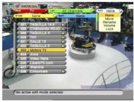 HONDA Honda Home TV Group None 2017 TAQUILLA 16 B 306 CIREMANIA ROODI 399 TAQUILLA X 400 TKV 401 CALLE 19 402 TAQUILLA 0 403 Motors TV 404 Alice 405 Video Italia 406 LibertyTV.com 407 Washone 408 Colourbare Add None None Move Rename Volume Lock No active edit mode selected