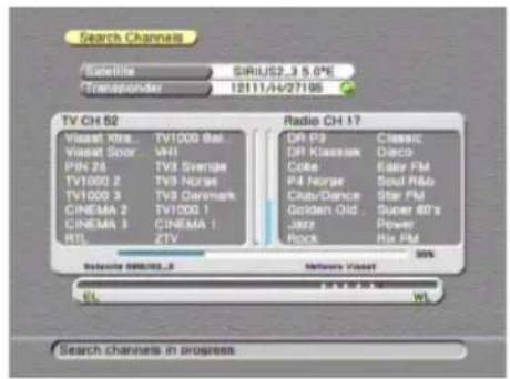Search Channels Satellite SIRUS2_3 5.0*E Transponder 12111/4/27195 TV CH S2 Viasat Xtra. TV1000 Bal. Viasat Soor. VHI PIN 26 TV3 Sverige TV1000 2 TV3 Norse TV1000 3 TV3 Denmark CINEMA 2 TV1000 1 CINEMA 3 CINEMA 1 RTL ZTV Radio CH 17 DR P3 Classic DR Klassik Disco Cole Easy FM PI4 Norse Soul R&B Club/Dance Star FM Golden OIS Super 80's Jazz Power Rock Rx FM Subgate SIRUS2_3 Networks Voice EL Wt Search channels in progress