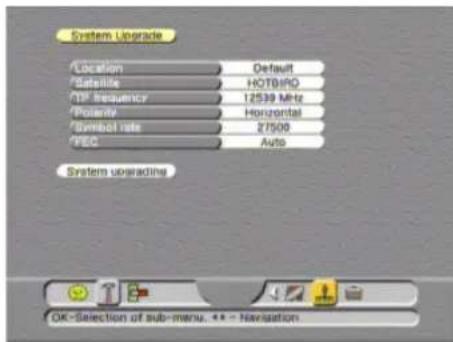 ECHOSTAR EchoNAV - DE PAGINA SYSTEEMUPGRADE - 1