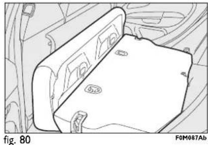 Abarth Grande Punto (2007) - Maximale vergroting fig. 80 - 1