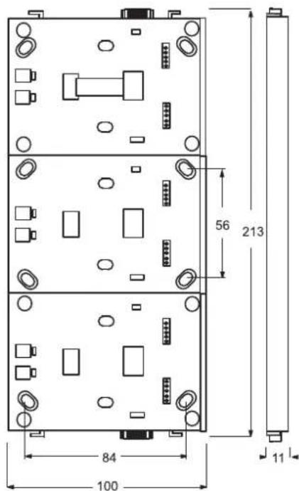 Busch-Jaeger priOn - Maattekeningen - 2