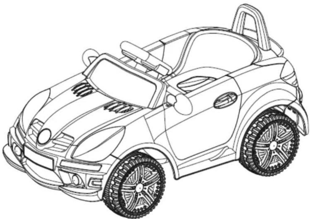 Marquant YJ-113 - ELEKTRONISCHE SPEELGOEDAUTO VOOR KINDEREN GEBRUIKSAANWIJZING - 1