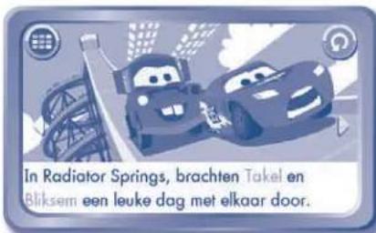 In Radiator Springs, brachten Takel en Bliksem een leuke dag met elkaar door.