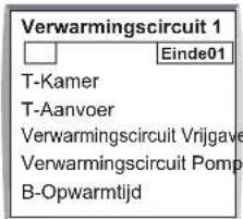 Verwarmingscircuit 1 Einde01 T-Kamer T-Aanvoer Verwarmingscircuit Vrijgave Verwarmingscircuit Pomp B-Opwarmtijd