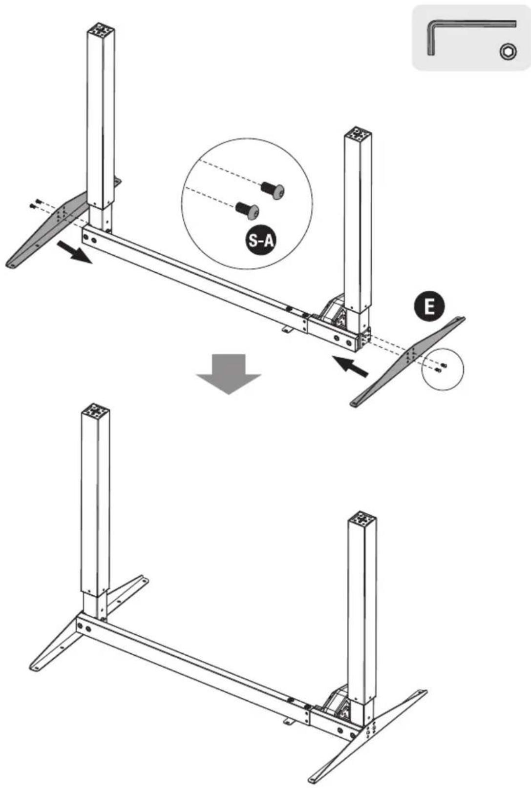 Equip 650800 - Installing the Side Brackets - 1