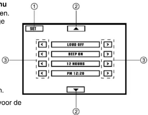 Macrom M-DVD5542R - Instellingenmenu - 1