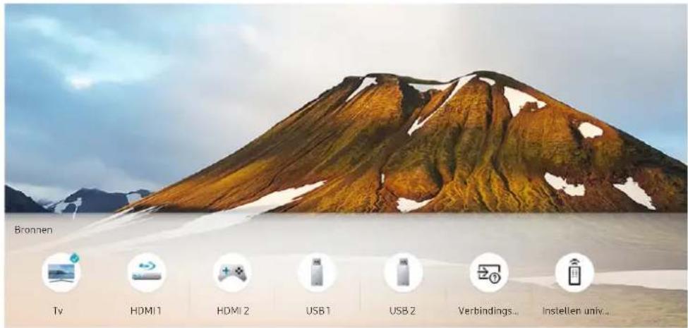SAMSUNG UE40NU7190 - Het Eerste scherm weergeven - 1