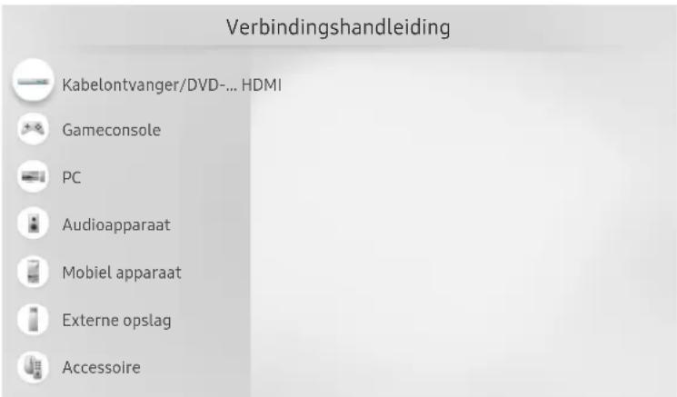 SAMSUNG UE40NU7190 - Bron Verbindingshandleiding - 1